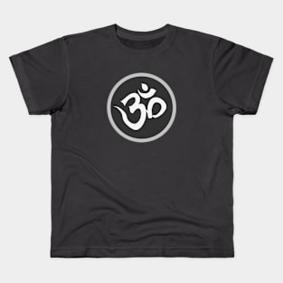 Spiritual Om Symbol Sacred Mantra Kids T-Shirt